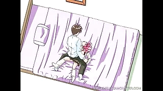 Nut Licking Anime Slut Gets Fucked